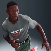 Nike Miler чоловічі Dri-FIT UV Running Top колір сірий