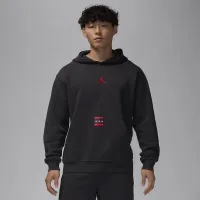 Nike Jordan Brooklyn Fleece чоловічі Pullover Толстовка з капюшоном колір чорний