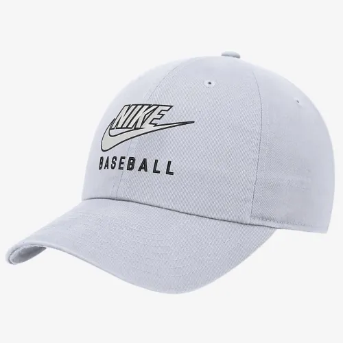 Nike Club Unstructuколір червоний Baseball Cap колір білий