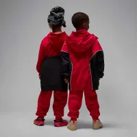 Nike Jordan Brooklyn Fleece Little дитячі 2-Piece Pullover Толстовка з капюшоном комплект колір червоний