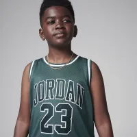 Nike Jordan Big детские 23 Jersey цвет зеленый