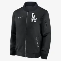 Los Angeles Dodgers Authentic Collection Dugout чоловічі Nike MLB Full-Zip Bomber Куртка колір чорний