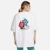 Nike Sportswear женская оверсайз футболка цвет белый
