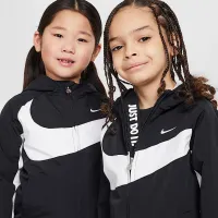 Nike Little детские Big Swoosh Куртка цвет черный