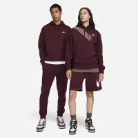 Nike Sportswear Club Fleece Pullover Толстовка с капюшоном цвет красный