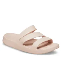 Шлёпанцы Crocs Getaway Strappy 209587-6UR - Розовые