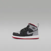 Nike Jordan 1 Mid Baby/Toddler Кросівки колір чорний