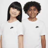 Nike Sportswear Big дитячі футболка колір білий