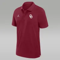 Oklahoma Sooners Sideline мужские Nike Dri-FIT College Polo цвет красный