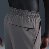 Nike Unlimited мужские Dri-FIT Tapeцвет красный Leg Versatile Pants цвет серый