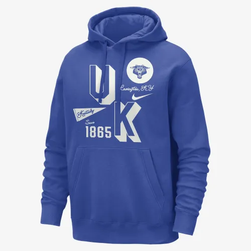 Kentucky Club чоловічі Nike College Толстовка з капюшоном блакитний