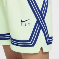 Nike Dri-FIT Fly Crossover Big дитячі (Girls') баскетбольні шорти (Extended Size) колір зелений