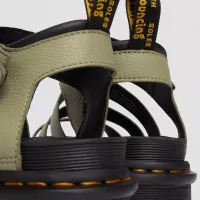 Сандалі Dr Martens Blaire Pisa Leather Strap Platform 30706358 - Зелені