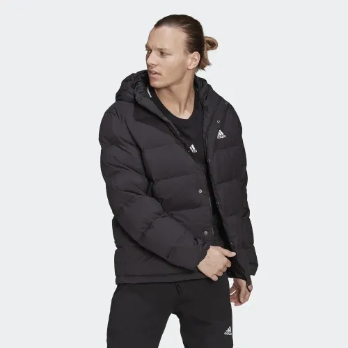 Куртка adidas Helionic Hooded Down HG8751 - Чорна