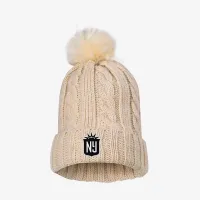 NJ/NY Gotham FC Nike NWSL Knit Beanie цвет коричневый