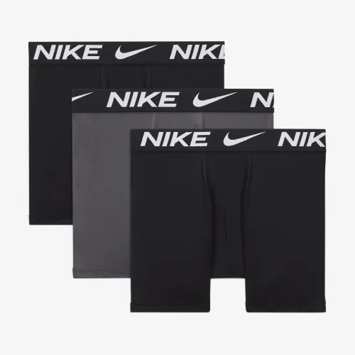 Nike Essentials Big детские Dri-FIT трусы (3 пары) цвет черный