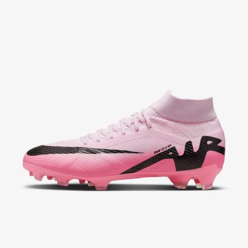 Nike Mercurial Superfly 9 Pro FG High-Top Soccer Cleats Pink