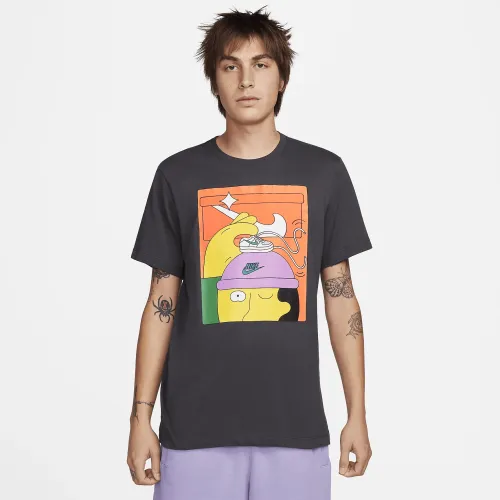 Nike Sportswear чоловічі футболка колір сірий