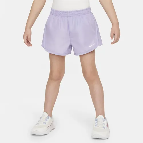 Nike Dri-FIT Prep in Your Step Toddler Pleated Tempo шорти колір фіолетовий