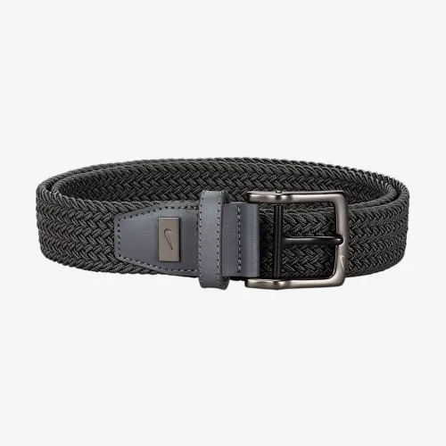 Nike мужские Stretch Woven для гольфа Belt цвет серый