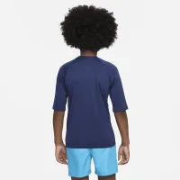 Nike Dri-FIT Big детские (для мальчиков) Short-Sleeve Hydroguard синий
