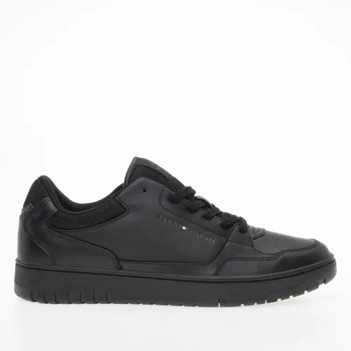Кроссовки Tommy Hilfiger Basket Core Leather FM0FM05040-BDS - Черные