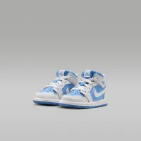 Nike Jordan 1 Mid SE Baby/Toddler Кросівки колір білий
