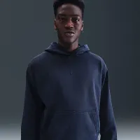 Nike Solo Swoosh чоловічі French Terry Pullover Толстовка з капюшоном блакитний