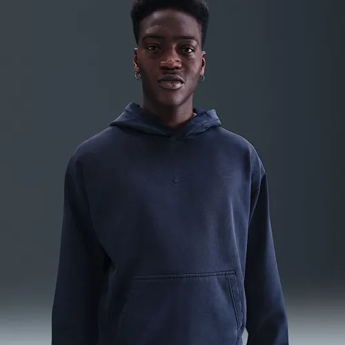 Nike Solo Swoosh чоловічі French Terry Pullover Толстовка з капюшоном блакитний