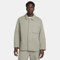 Nike Sportswear Tech Fleece Reimagined мужские оверсайз Shacket цвет серый