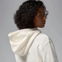 Nike Air Jordan Wordmark чоловічі Fleece Pullover Толстовка з капюшоном колір білий