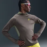 Nike чоловічі Dri-FIT UV Hooded Running Top колір сірий
