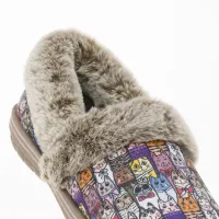 Pantofle Skechers Bobs Too Cozy-Chic Cat Multi 33347MLT - різнокольорова