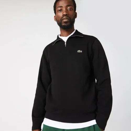 Кофта/футболка Lacoste SH1927-031 -  Черная