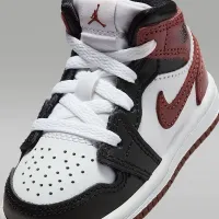 Nike Jordan 1 Mid SE Baby/Toddler Кросівки колір білий