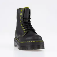 Кроссовки Dr Martens Jadon II Neon Star Leather Platform 27617002 - Черные