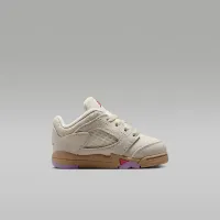 Nike Jordan 5 Retro Low Baby/Toddler Кросівки колір коричневий