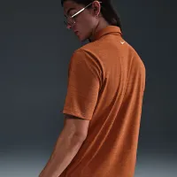 Nike Tour мужские Dri-FIT Jacquard для гольфа Polo Orange