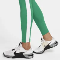 Nike One женская Mid-Rise Full-Length лосины цвет зеленый