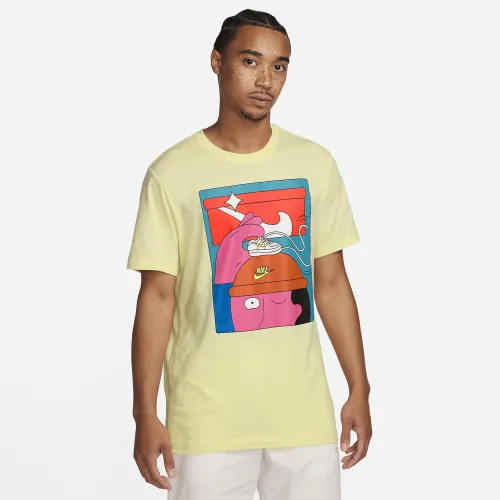 Nike Sportswear чоловічі футболка колір зелений