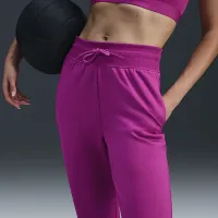 Nike Therma-FIT One женская С высокой Талией 7/8 Joggers цвет фиолетовый