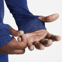 Nike Element чоловічі Dri-FIT 1/2-Zip Running Top блакитний