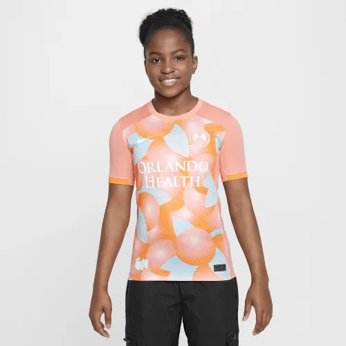 Orlando Pride 2024 Stadium Primary Big дитячі Nike Dri-FIT NWSL Replica Jersey колір червоний