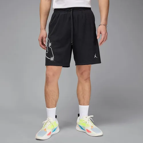 Nike Jordan Sport мужские Dri-FIT Graphic шорты цвет черный
