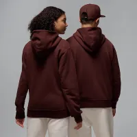 Nike Air Jordan Wordmark чоловічі Shanghai Fleece Pullover Толстовка з капюшоном колір коричневий