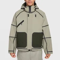 Nike Tech мужские Storm-FIT Hooded Rain Куртка цвет зеленый