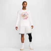 Nike мужские Max90 Long-Sleeve баскетбольные футболка цвет белый