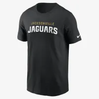 Jacksonville Jaguars Primetime Wordmark Essential чоловічі Nike NFL футболка колір чорний