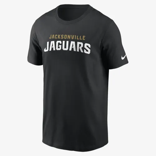 Jacksonville Jaguars Primetime Wordmark Essential чоловічі Nike NFL футболка колір чорний