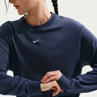 Nike One Relaxed жіноча Dri-FIT Long-Sleeve Top блакитний